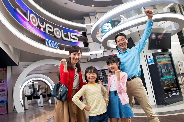 Tokyo: SEGA Joypolis E-Tickets with Optional Tokyo Metro Pass